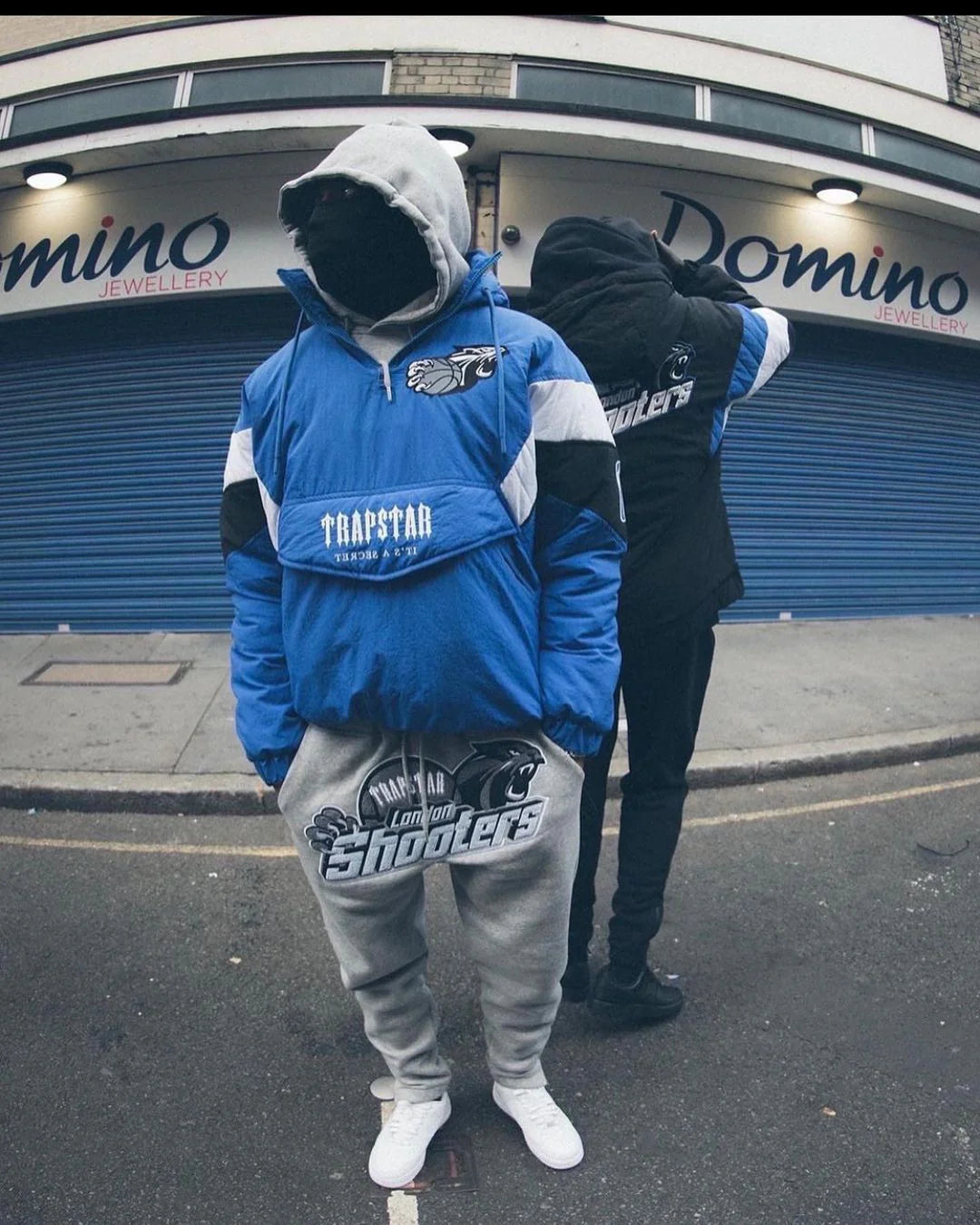TS 1/4 Zip Pullover Jacket - Blue