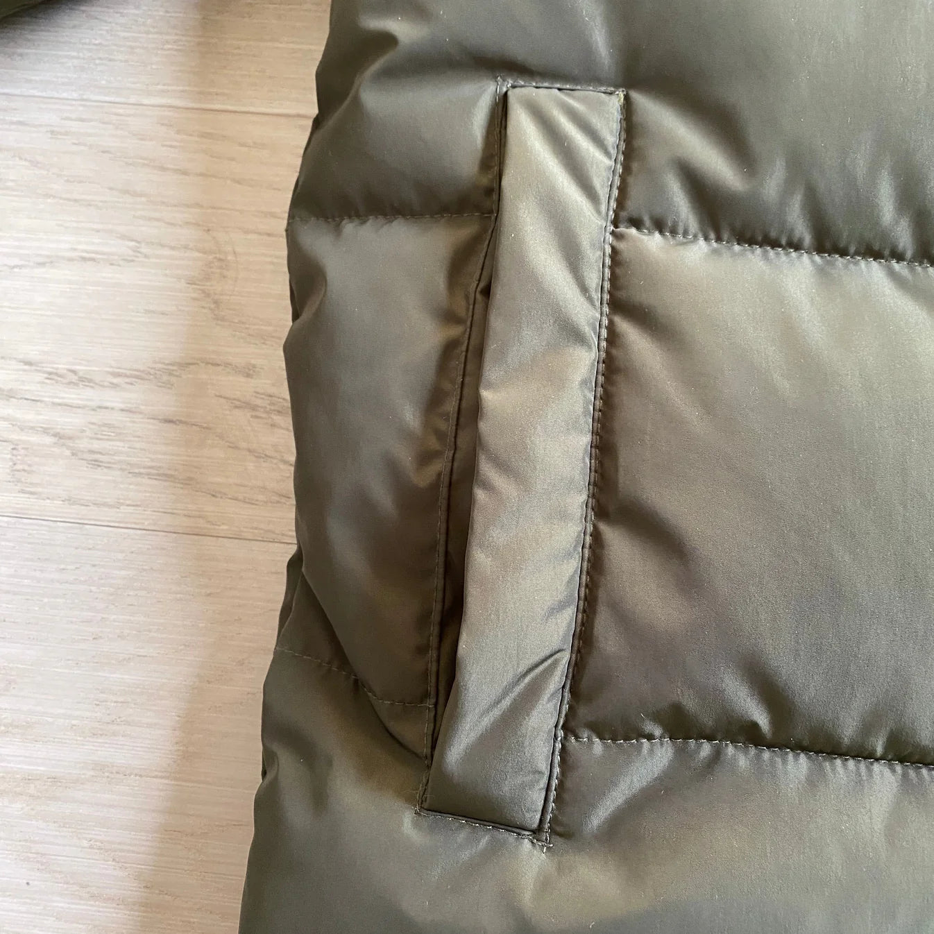 TS Puffer Jacket - Olive Green