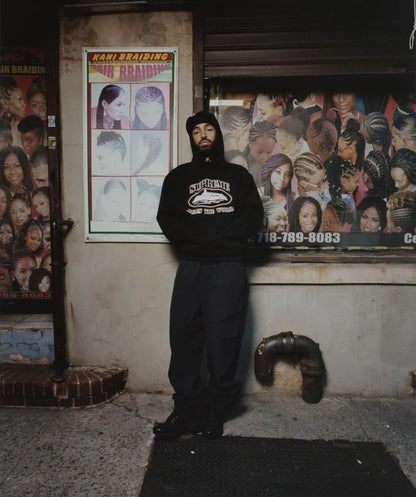 Crtez X Supreme Hoodie - Black