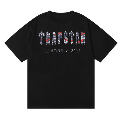 TS Irongate Camo T-Shirt - Black/White