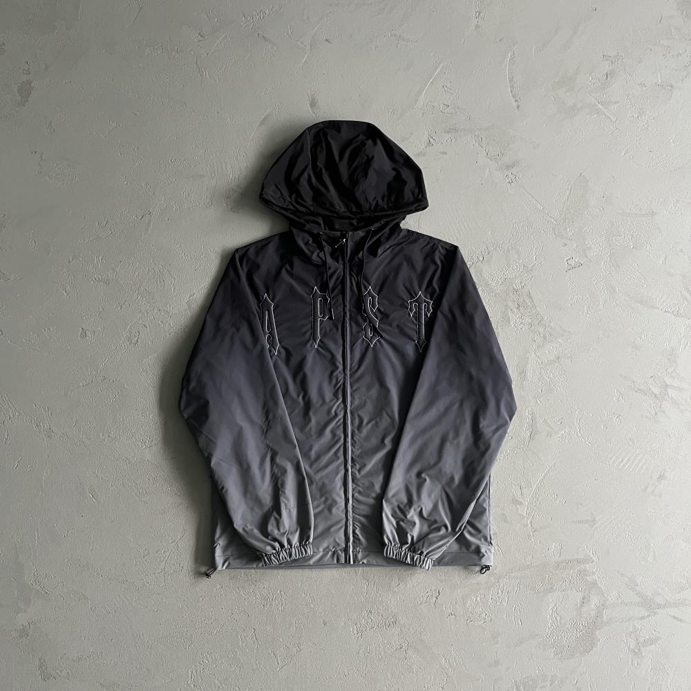 TS Outline Arch Windbreaker - Black