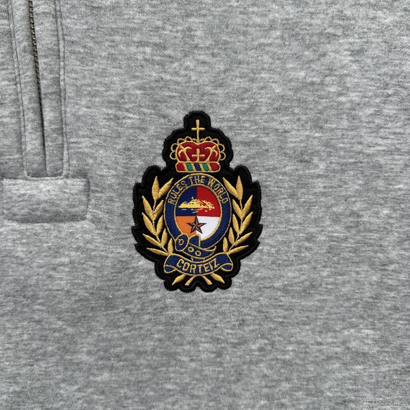 Crtez Royale Crest Quarter Set - Heather Grey