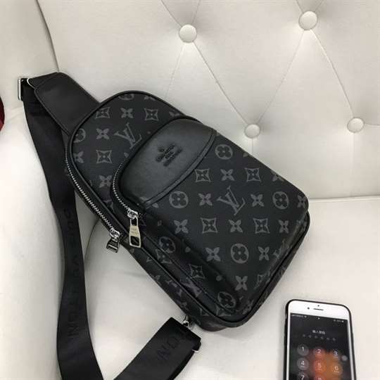 LV Avenue Sling Bag - Black