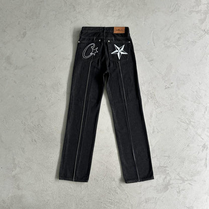 Crtez Denim Jeans - Black