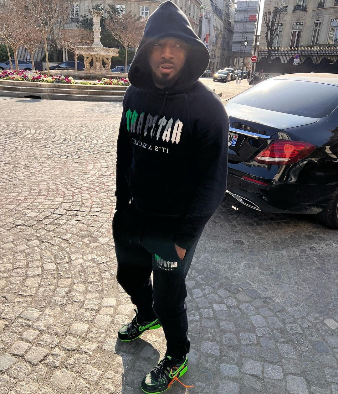 TS Chenille Decoded Tracksuit - Black/Grey