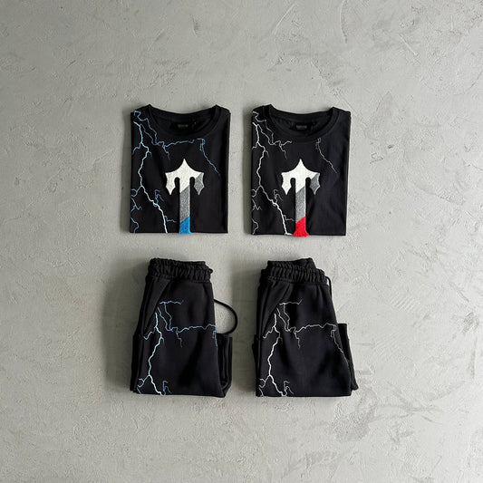 TS Lightning Short Set - Red/Blue