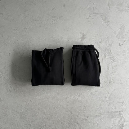 Syn Tracksuit - Black/Baby Blue