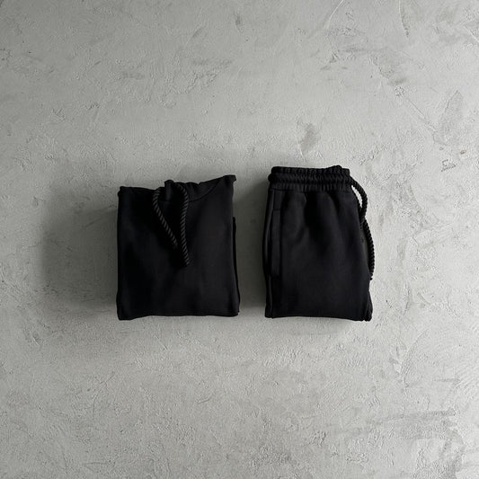 Syn Tracksuit - Black/Baby Blue