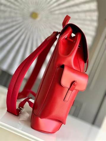 LV X Supreme Christopher PM Backpack - Red