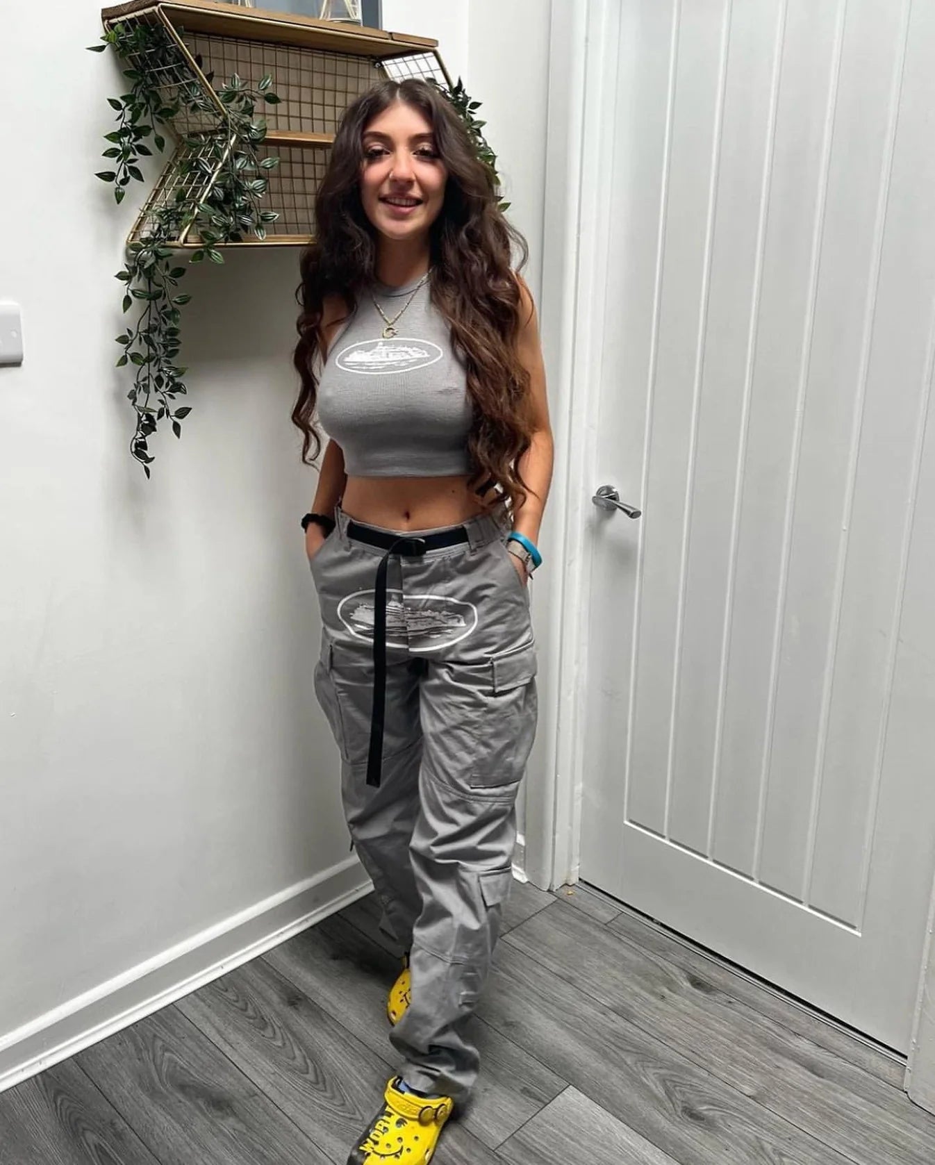 Crtez Island Cargo Pants - Grey