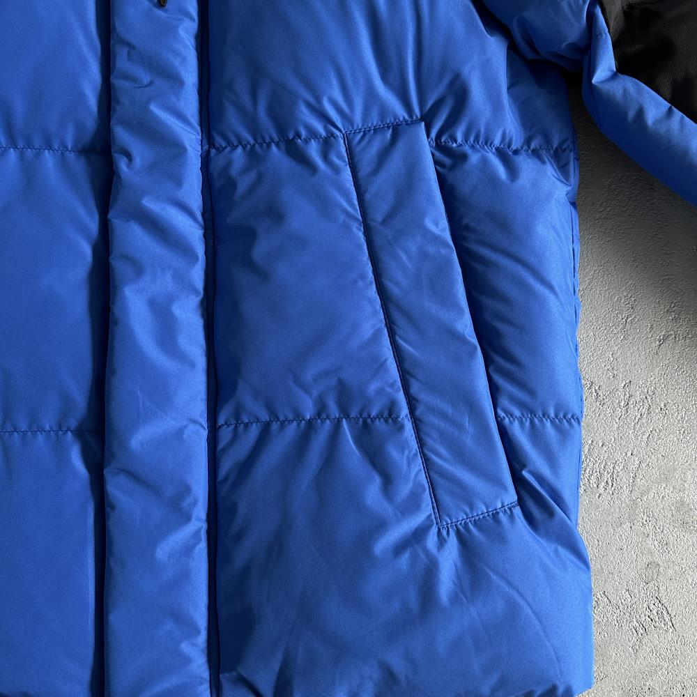 TS Decoded Arch Puffer - Black/Blue