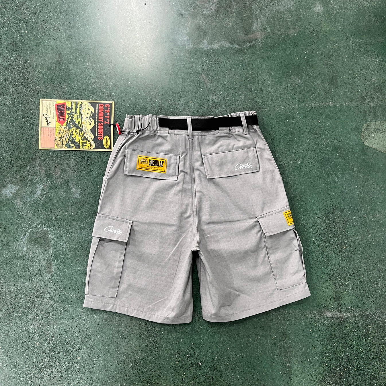 Crtez Cargo Shorts - Grey