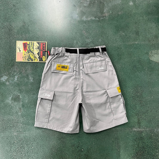 Crtez Cargo Shorts - Grey