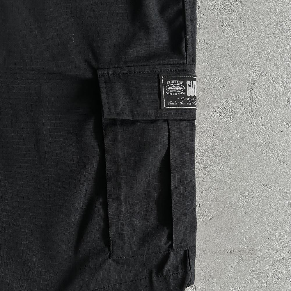 Crtez Cargo Shorts - Black