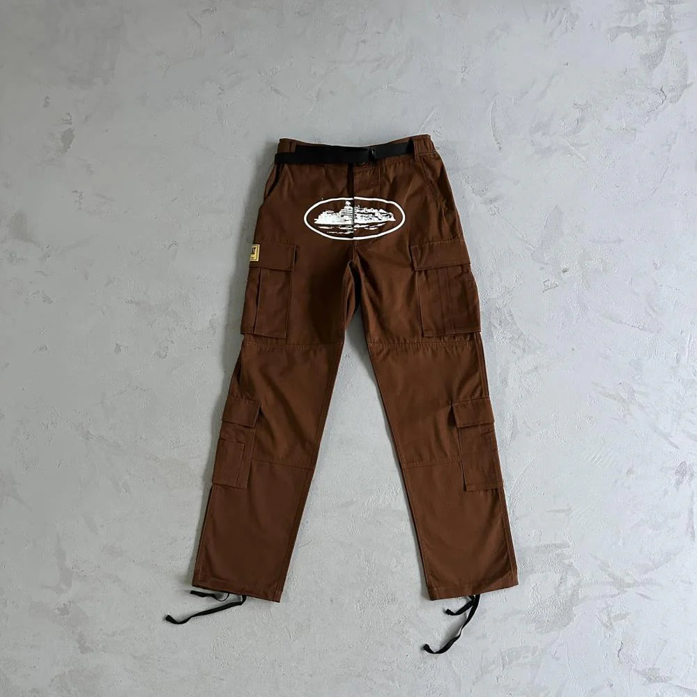 Crtez Island Cargo Pants - Brown