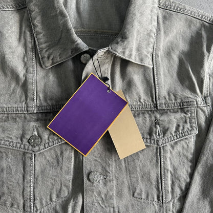 Crtez C-Star Denim Jacket - Grey