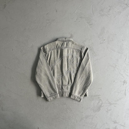 Crtez C-Star Denim Jacket - Grey