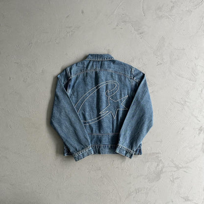 Crtez C-Star Denim Jacket - Blue
