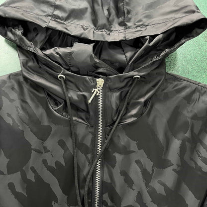 TS Irongate T Jacquard Windbreaker - Black/Blue