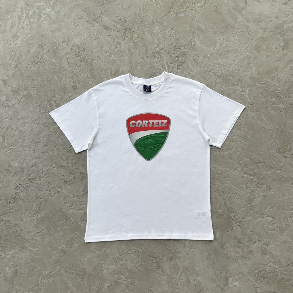 Crtez Shield T-Shirt - Black/White