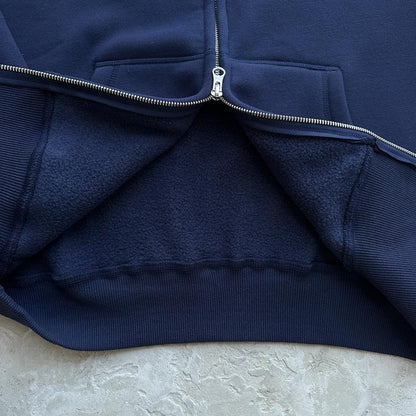 Crtez Thick Stitch Allstarz Zip Set - Navy Blue