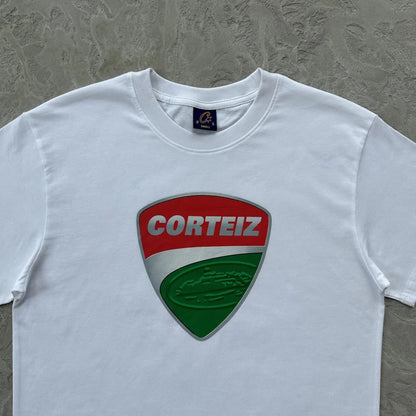 Crtez Shield T-Shirt - Black/White