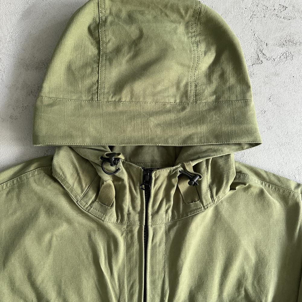 Crtez Slant Pocket Jacket - Military Green