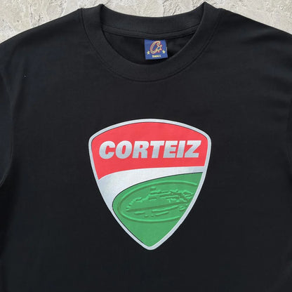 Crtez Shield T-Shirt - Black/White