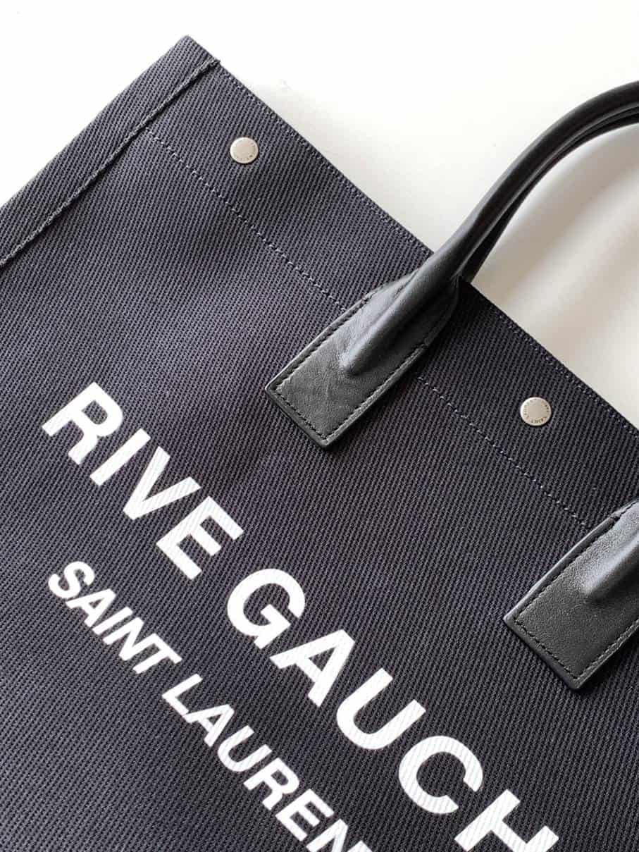 YSL Rive Gauche Tote Bag - Black