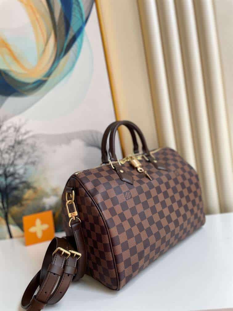 LV Speedy Bandouliere 30 - Brown