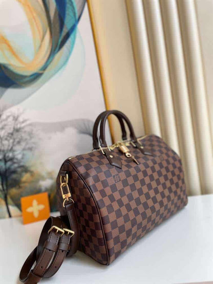 LV Speedy Bandouliere 30 - Brown