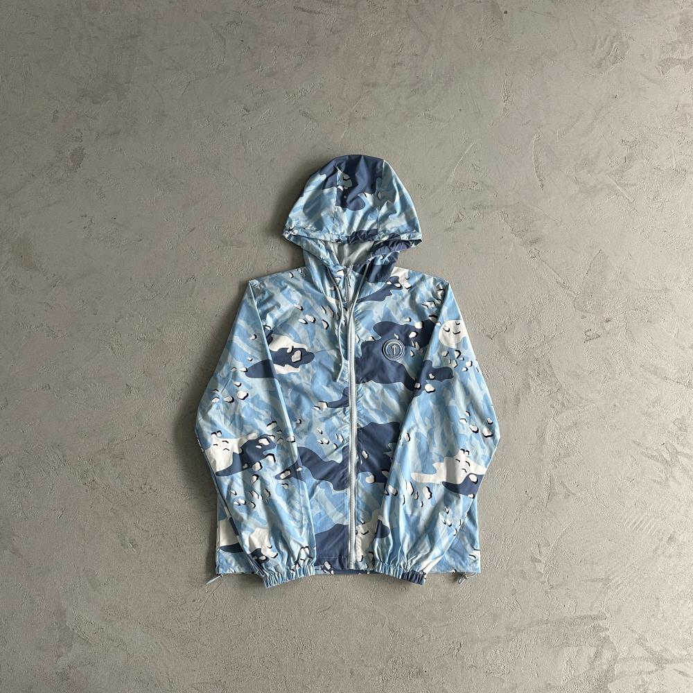 TS Windbreaker Tracksuit - Blue Camo