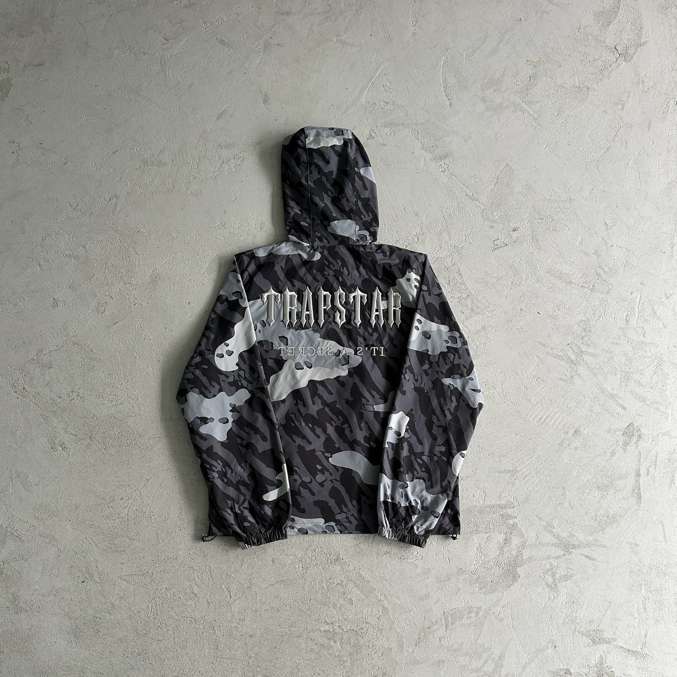 TS Windbreaker Tracksuit - Black Camo