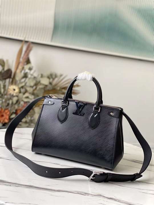 LV Grenelle Tote PM Bag - Black