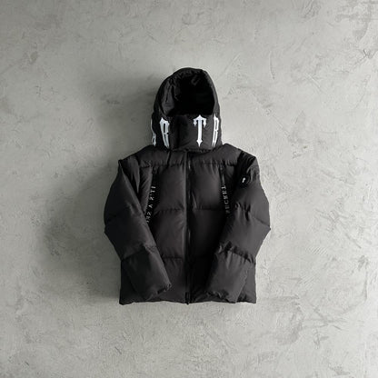 TS Irongate Collar Puffer Jacket - Black/White