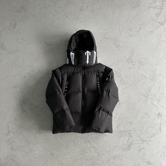 TS Irongate Collar Puffer Jacket - Black/White