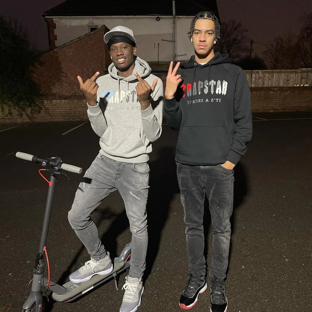 TS Chenille Decoded Tracksuit - Grey/Black