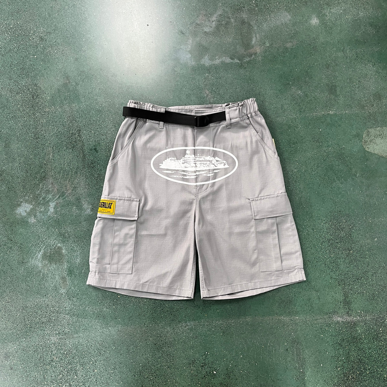 Crtez Cargo Shorts - Grey