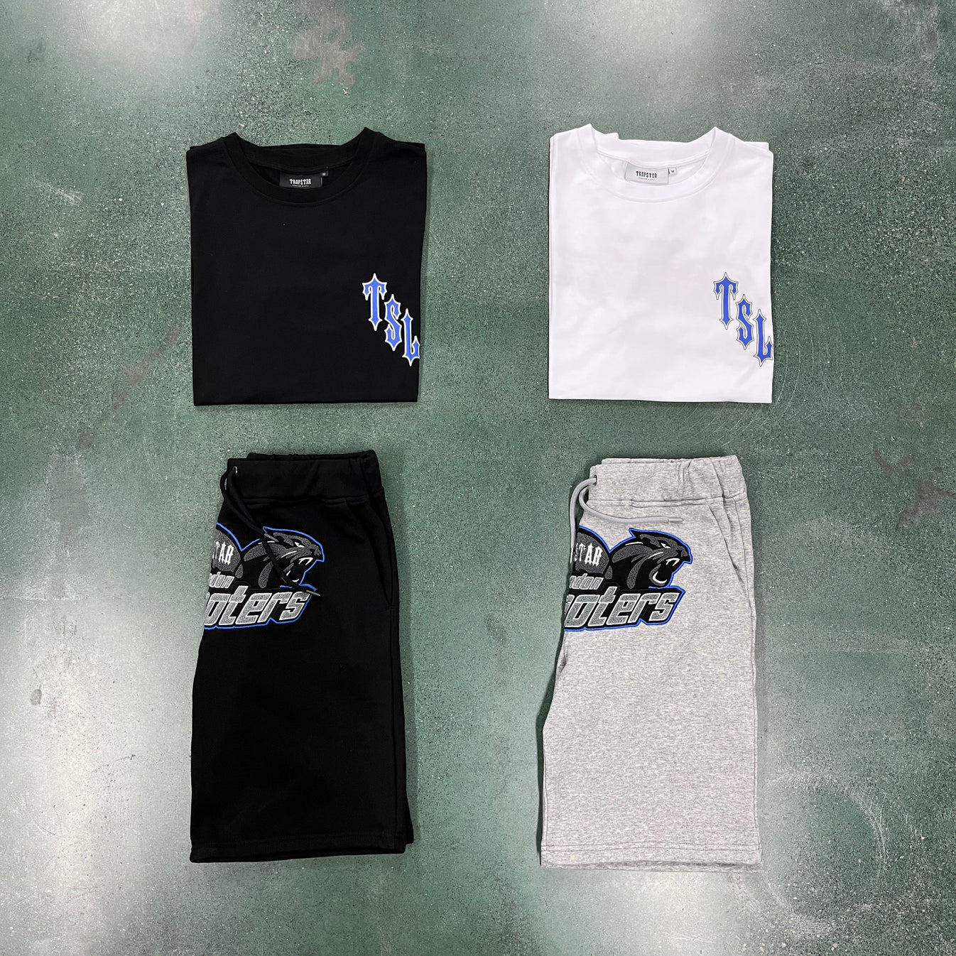 TS TSL Shooters Short Set - Black/White