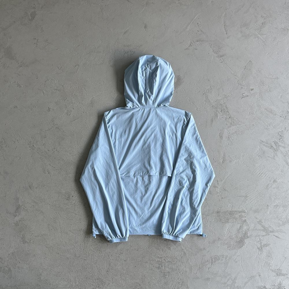TS Decoded Windbreaker Jacket - Light Blue