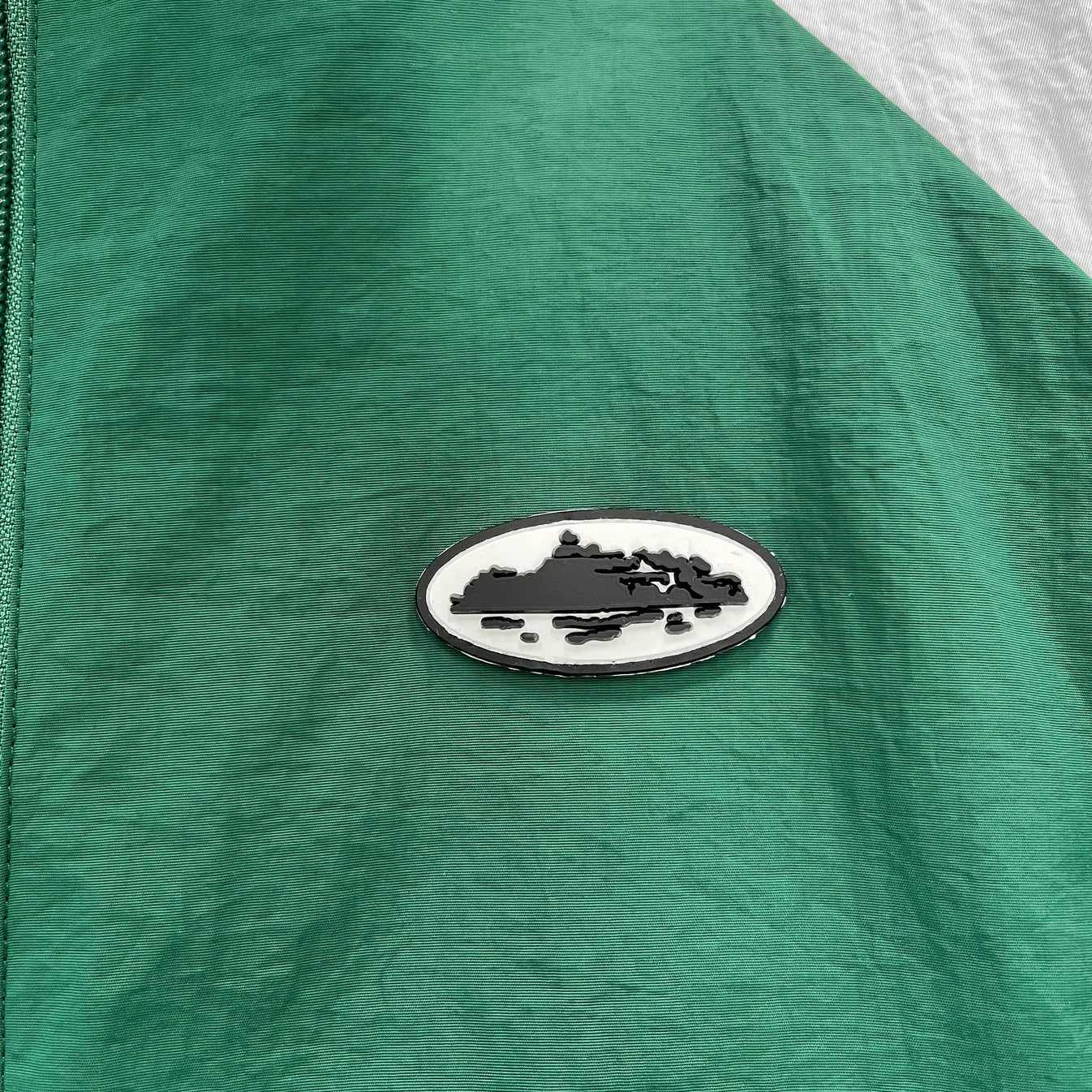 Crtez Alcatraz Windbreaker - Green/White