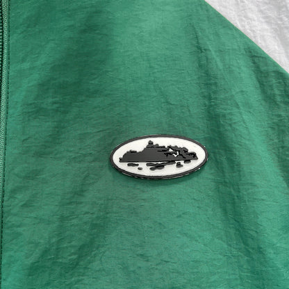 Crtez Alcatraz Windbreaker - Green/White