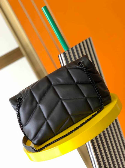 YSL Puffer Small Bag - Black