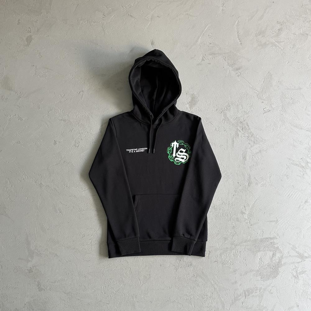 TS Irongate Arch Chenille Hoodie - Black