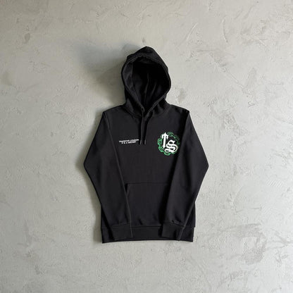 TS Irongate Arch Chenille Hoodie - Black