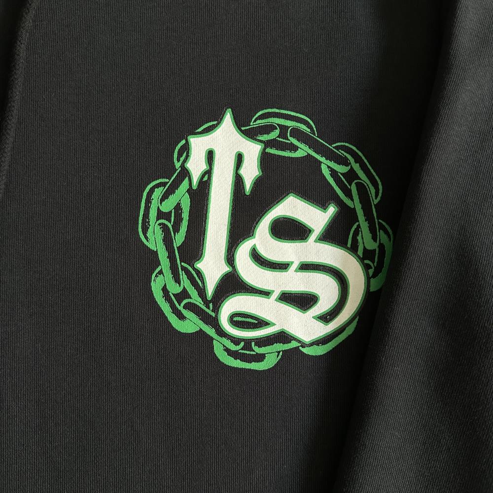 TS Irongate Arch Chenille Hoodie - Black
