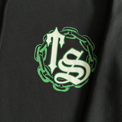 TS Irongate Arch Chenille Hoodie - Black
