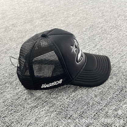 Crtez Trucker Cap - Black
