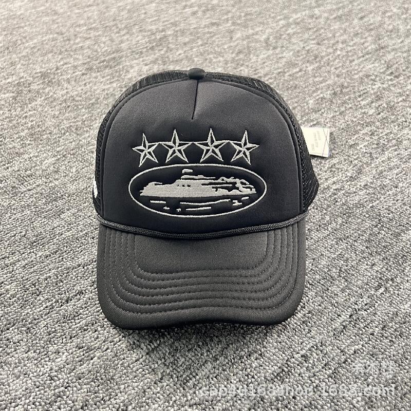 Crtez Trucker Cap - Black