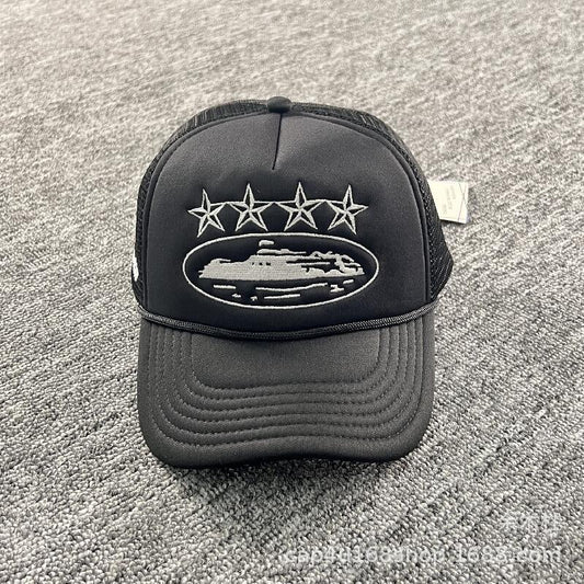 Crtez Trucker Cap - Black